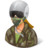 Occupations Pilot Military Female Light Icon